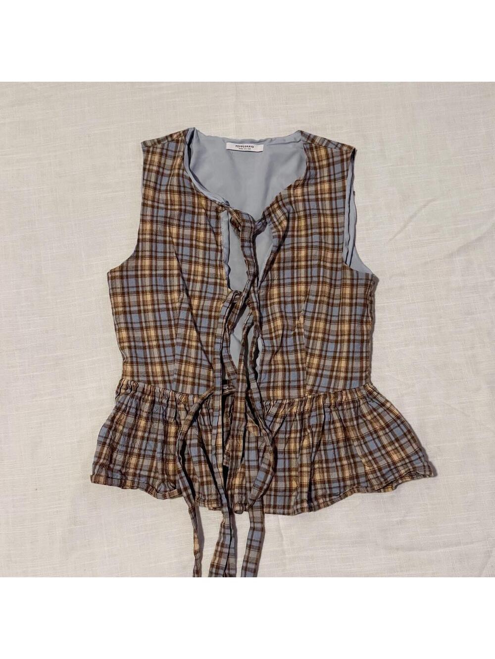 Peppermayo Cyrene Tie Top